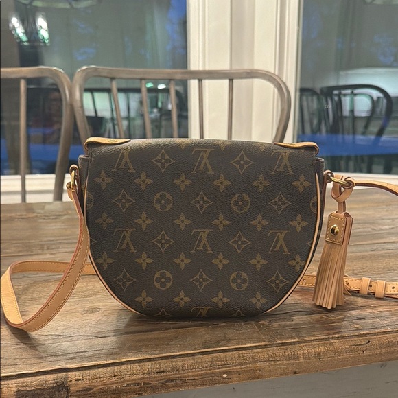 Louis Vuitton Dark Brown and Tan Crossbody Bag - Picture 5 of 6
